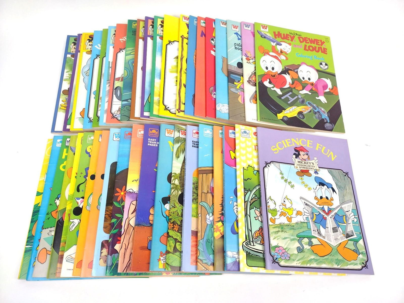 40 New Old Stock Disney Coloring / Activity Books (1 of 6)
