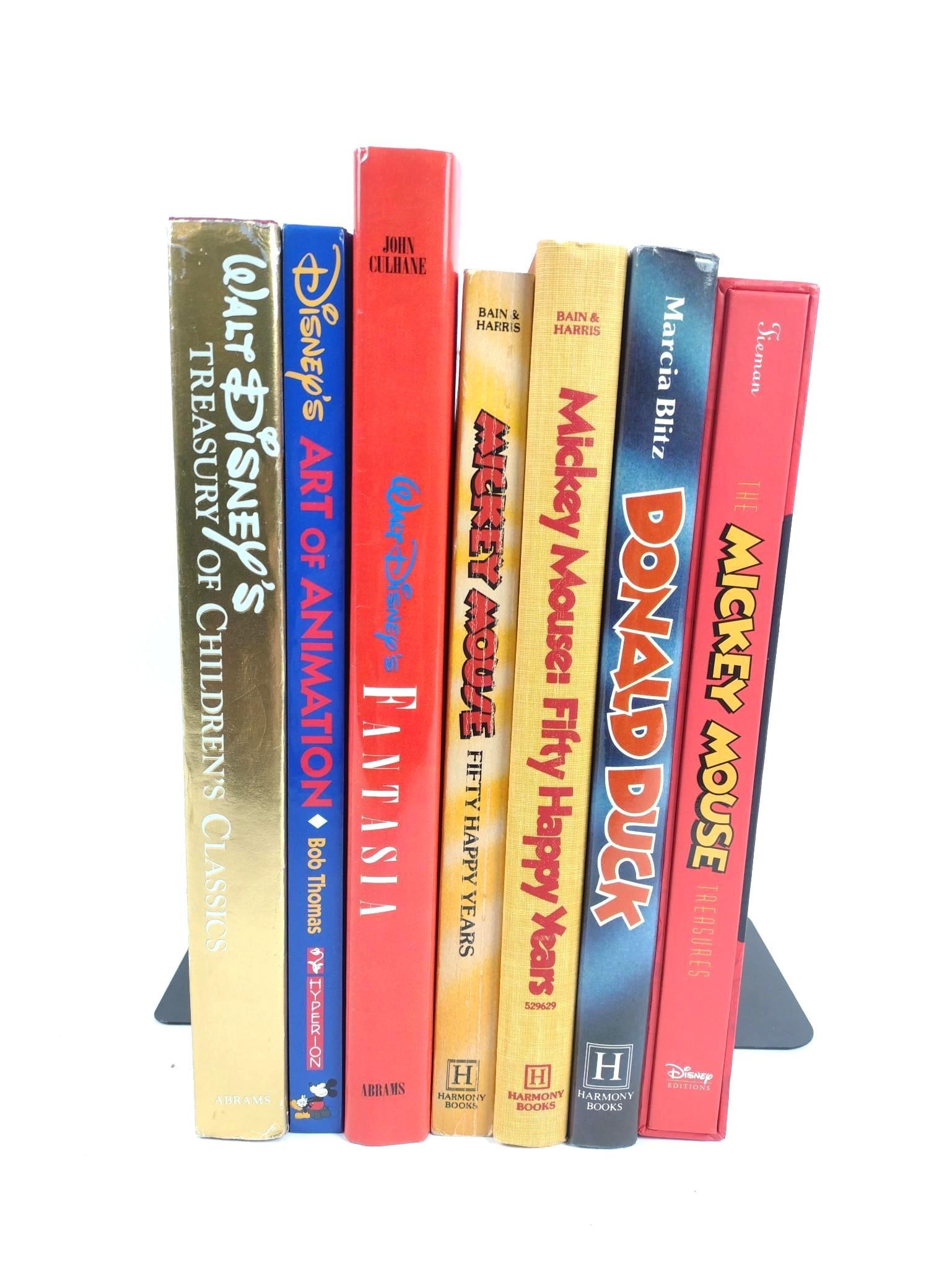 7 Disney Coffee Table Books incl The Mickey Mouse Treasures (1 of 18)