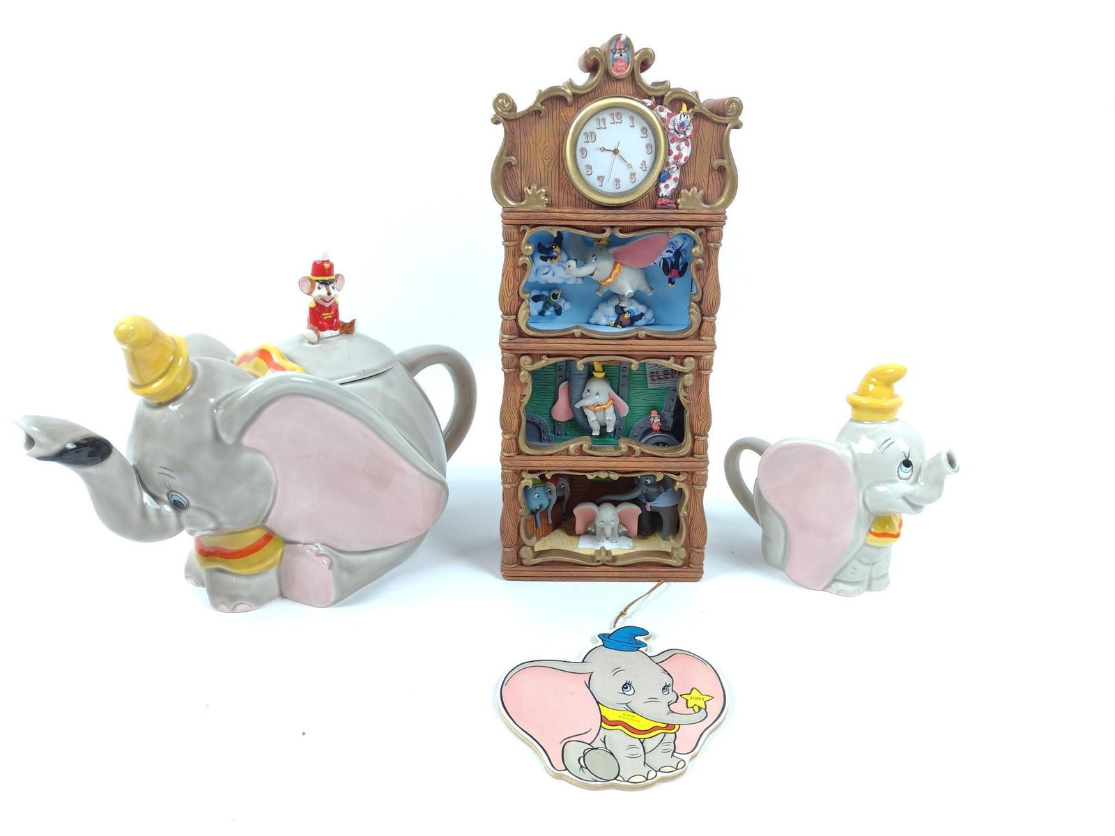 4 Pcs Disney Dumbo incl Tea Pot and Creamer (1 of 11)