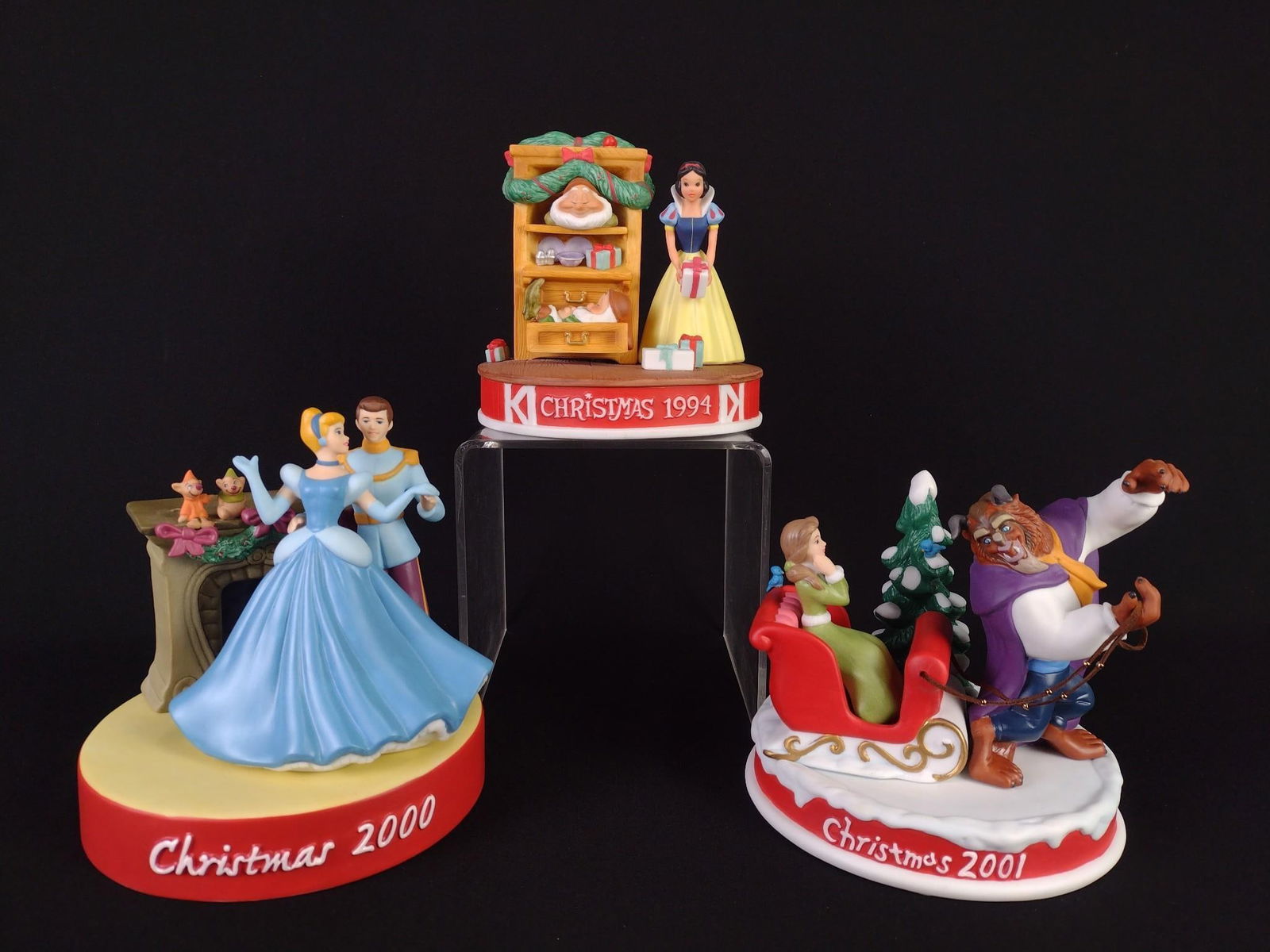 3 Disney Princess Ltd Ed Figurines (1 of 10)