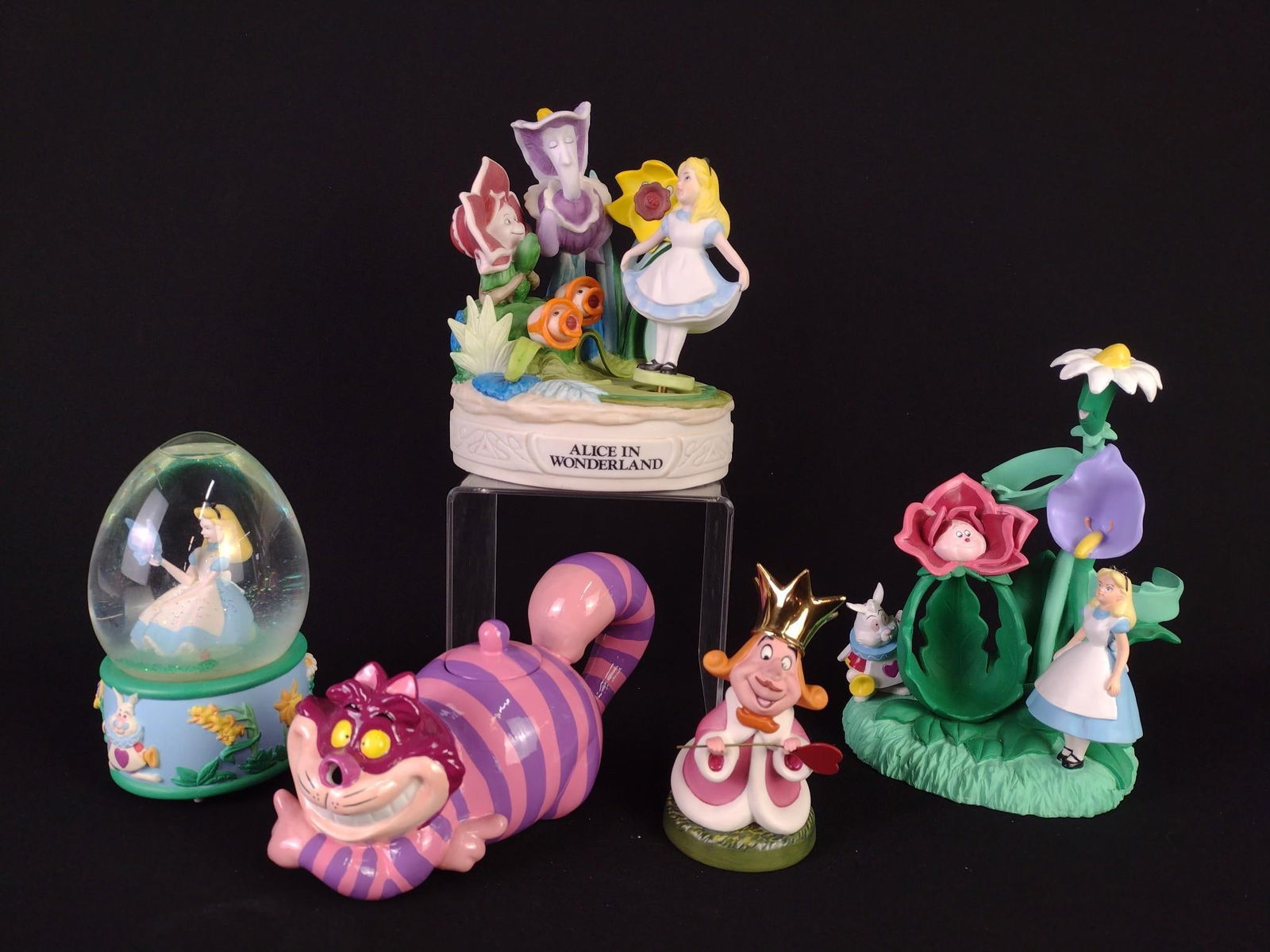 5 Pcs Alice in Wonderland incl Ltd Ed Musical Figurine (1 of 16)