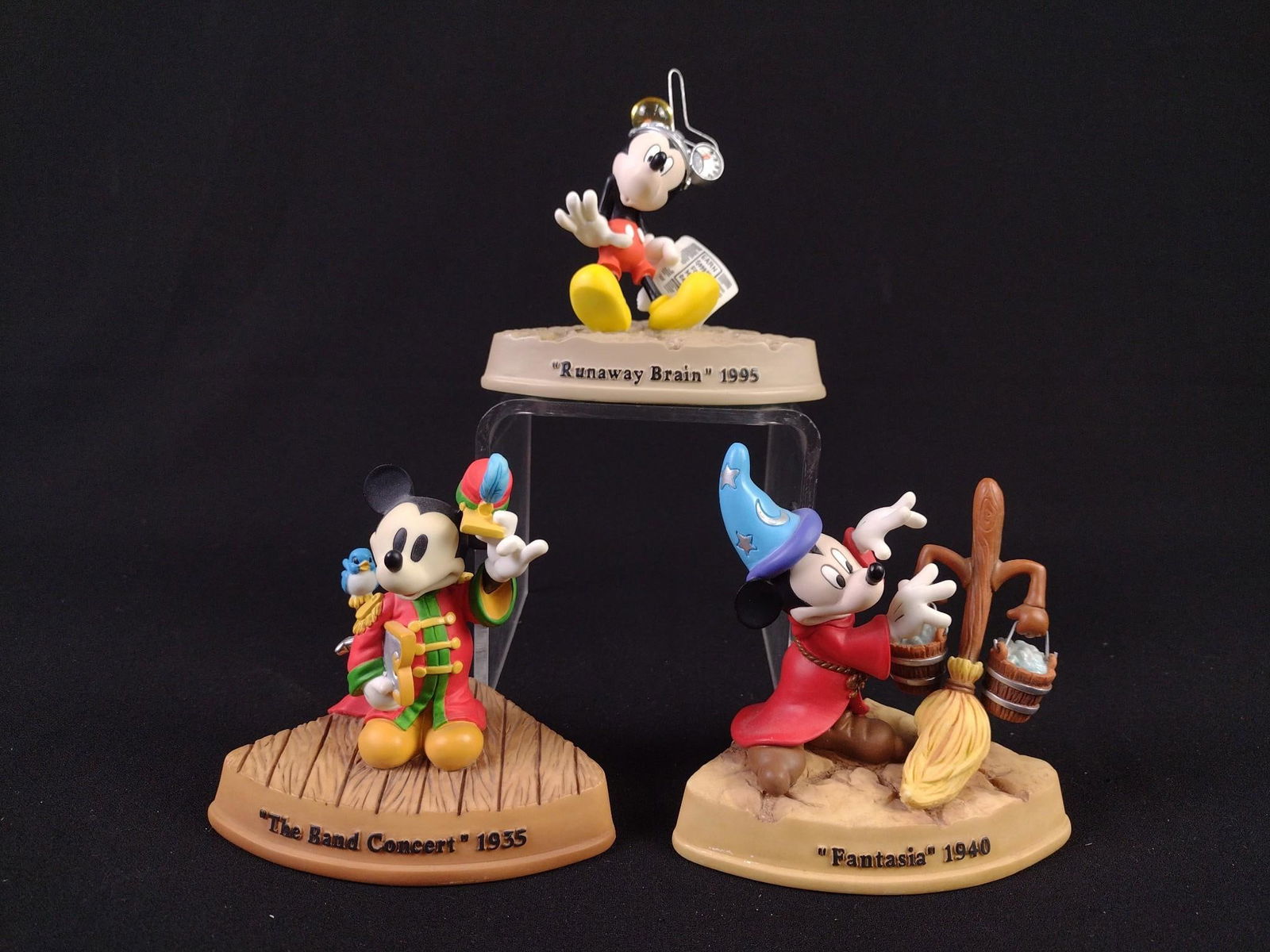 3 Mickey and Minnie Mouse Figurines incl Ltd Ed (1 of 10)