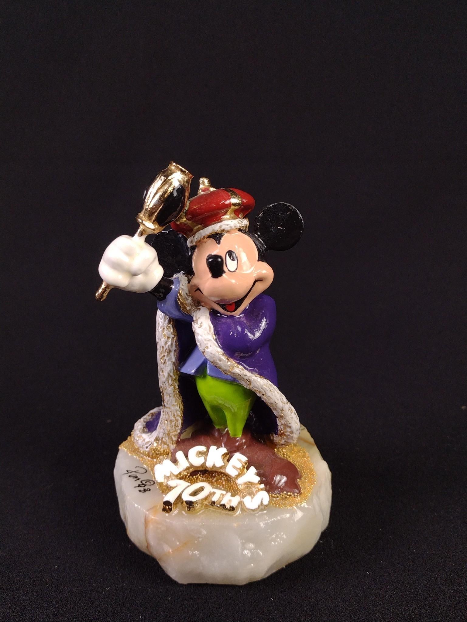 Ron Lee Mickey's 70th Ltd Ed Figurine (1 of 5)