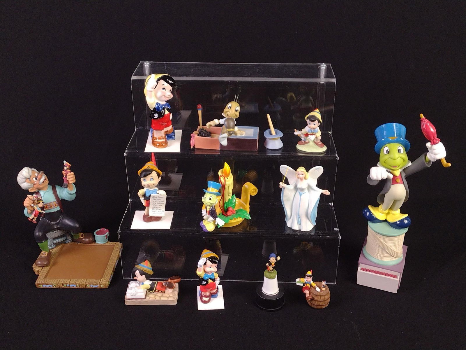 12 Pinocchio Figurines (1 of 17)