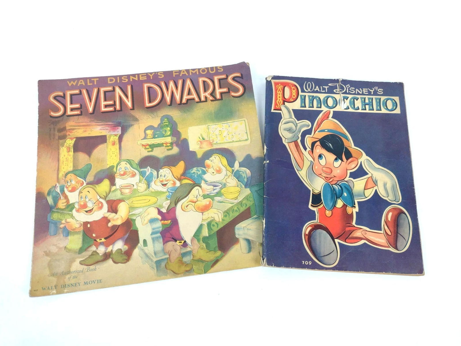 2 Pcs Early Disney incl 1938 Snow White and The Seven Dwarfs (1 of 9)