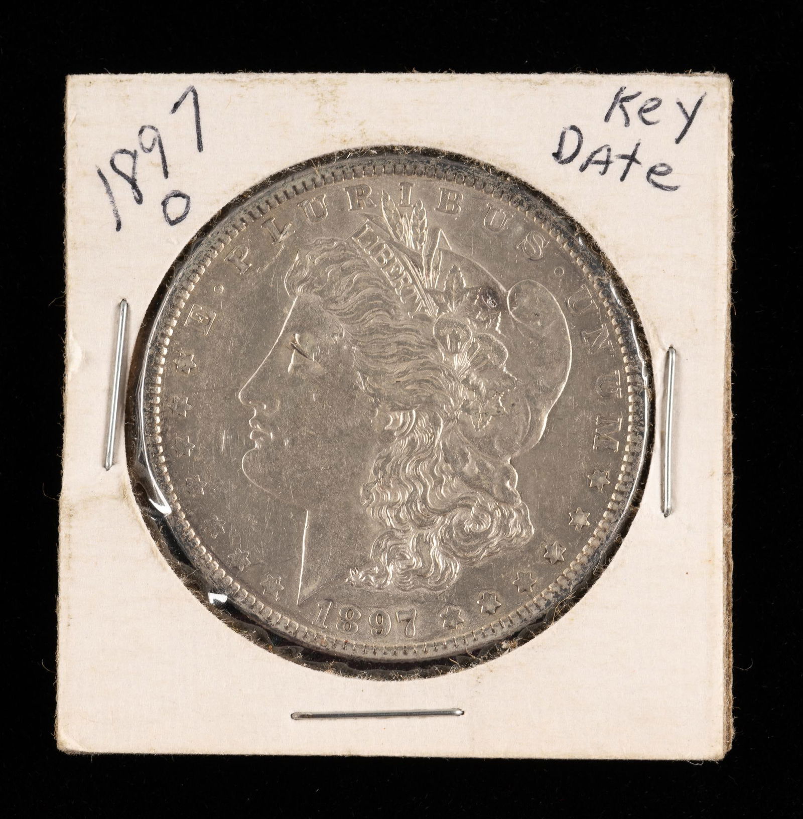 1897-O Morgan Silver Dollar AU (1 of 2)