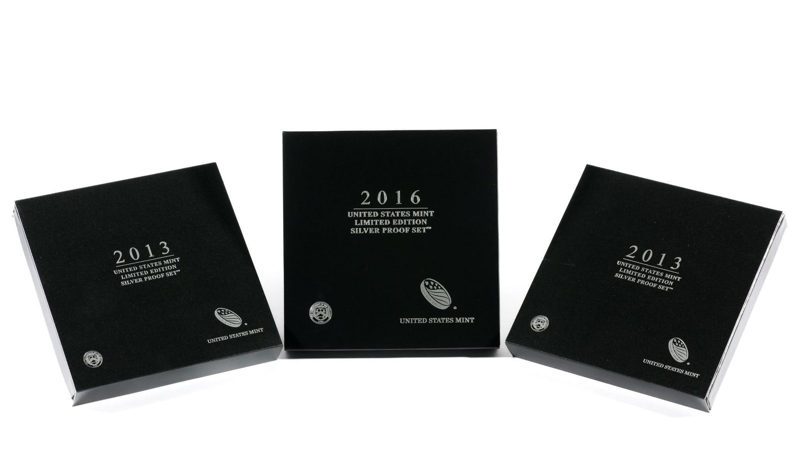 Three Limited Edition American Eagle Silver Proof Sets (1 of 7)