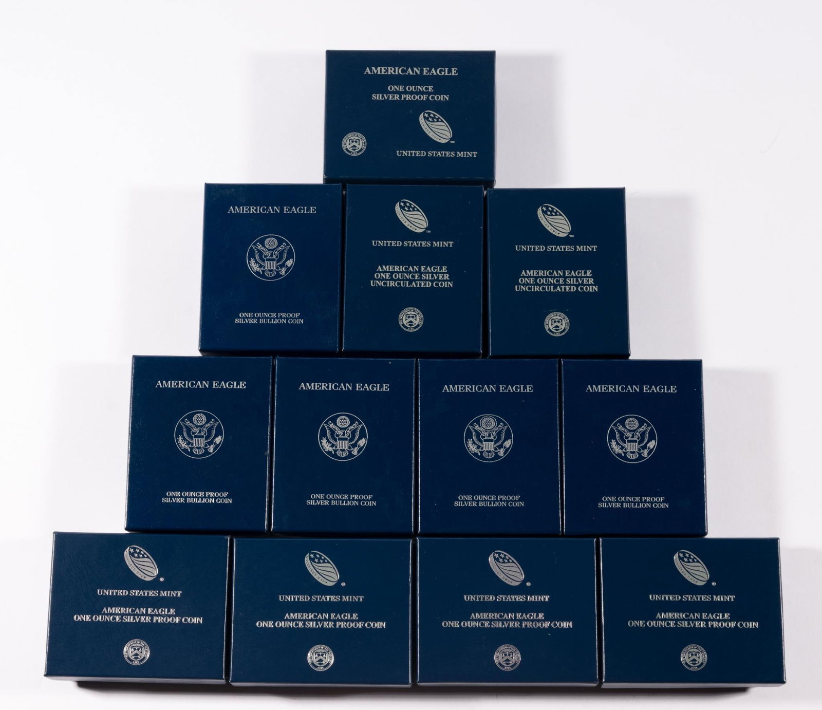 12 American Eagle Silver Dollars (1 of 5)