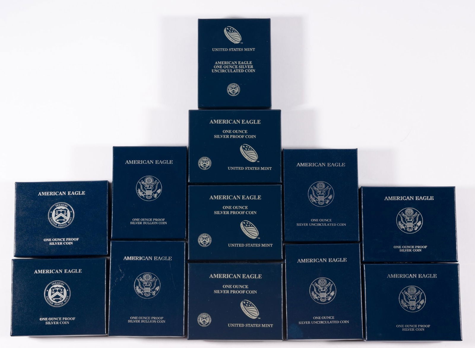 12 American Eagle Silver Dollars (1 of 6)