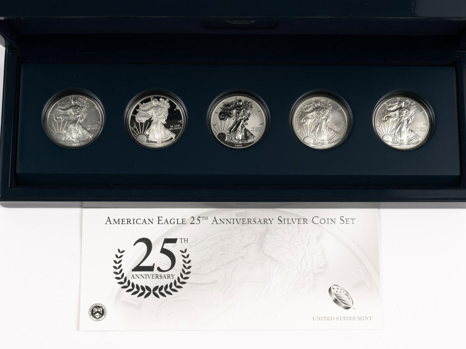 American Eagle 25th Anniversary Silver Coin Set (1 of 2)