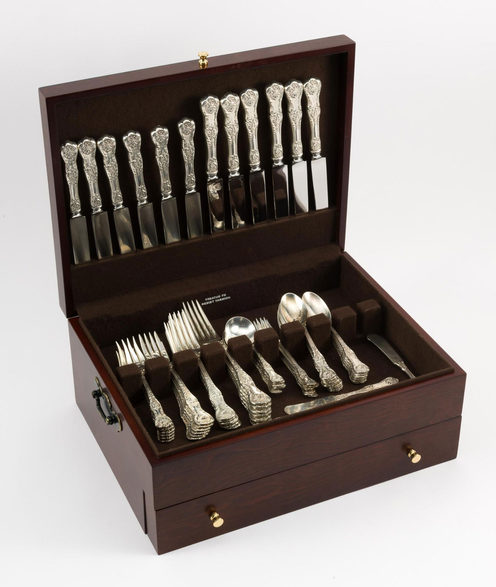 69 Pcs Gorham 'King George' Flatware (1 of 6)