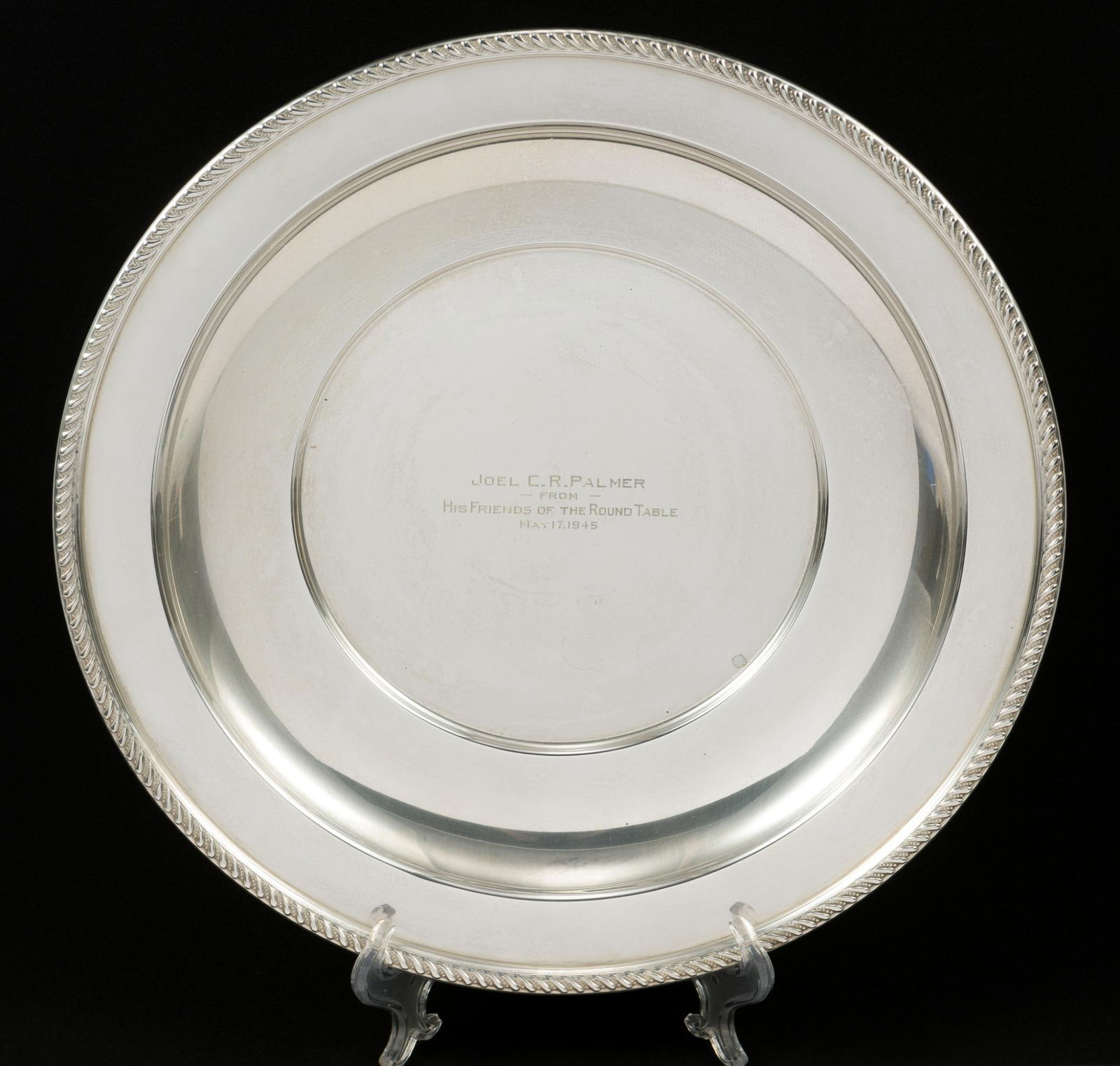 Preisner Silver Company Sterling Serving Plate (1 of 3)