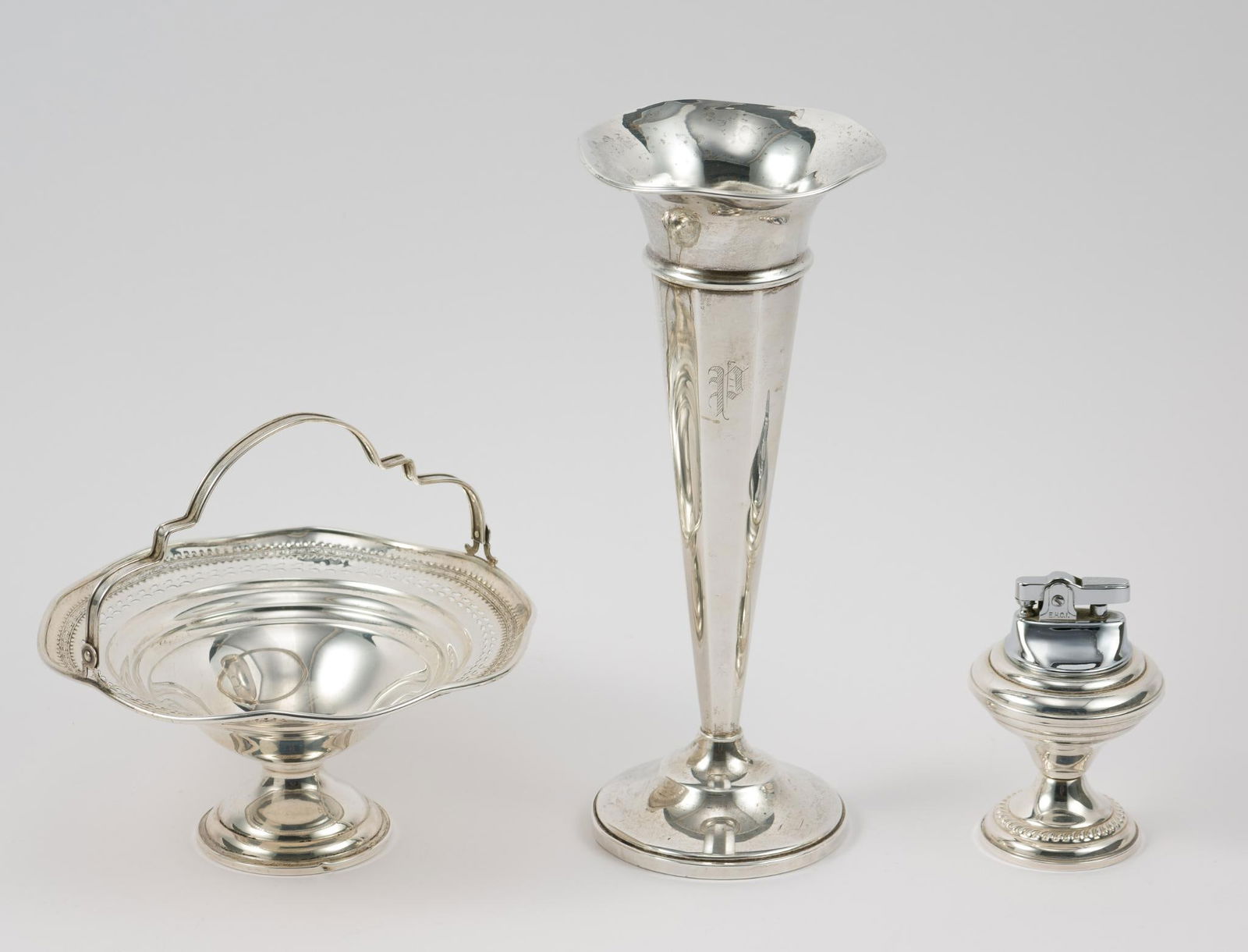 3 Weighted Sterling Silver Pieces (1 of 8)