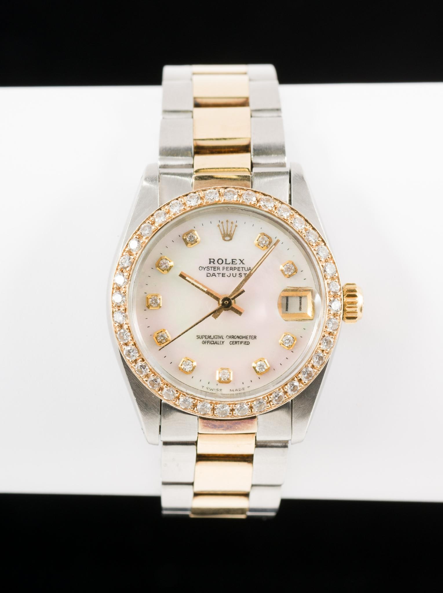 Rolex Oyster Perpetual Datejust Midsize Stainless and 14k Gold (1 of 6)
