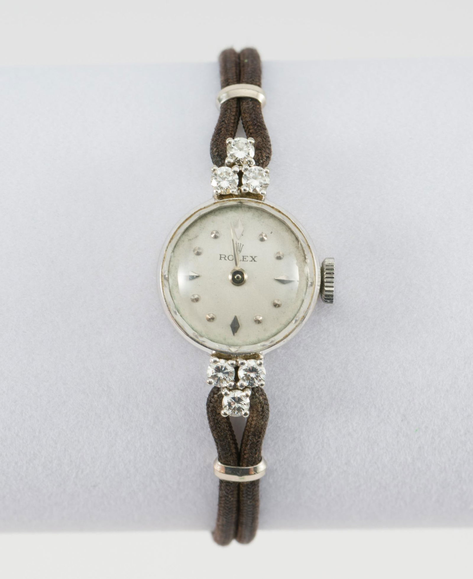 Woman's Rolex 18K Gold Cocktail Watch with Diamonds (1 of 4)