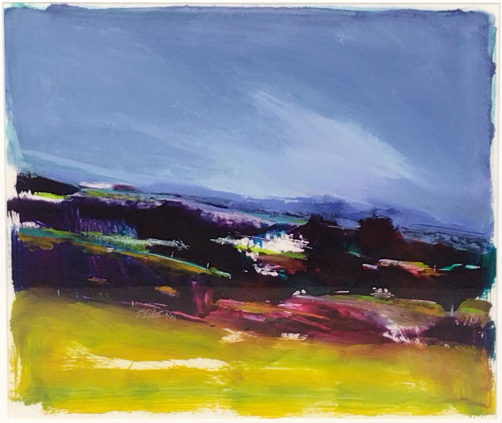 David Sites "Spring Wash" Landscape Painting (1 of 4)