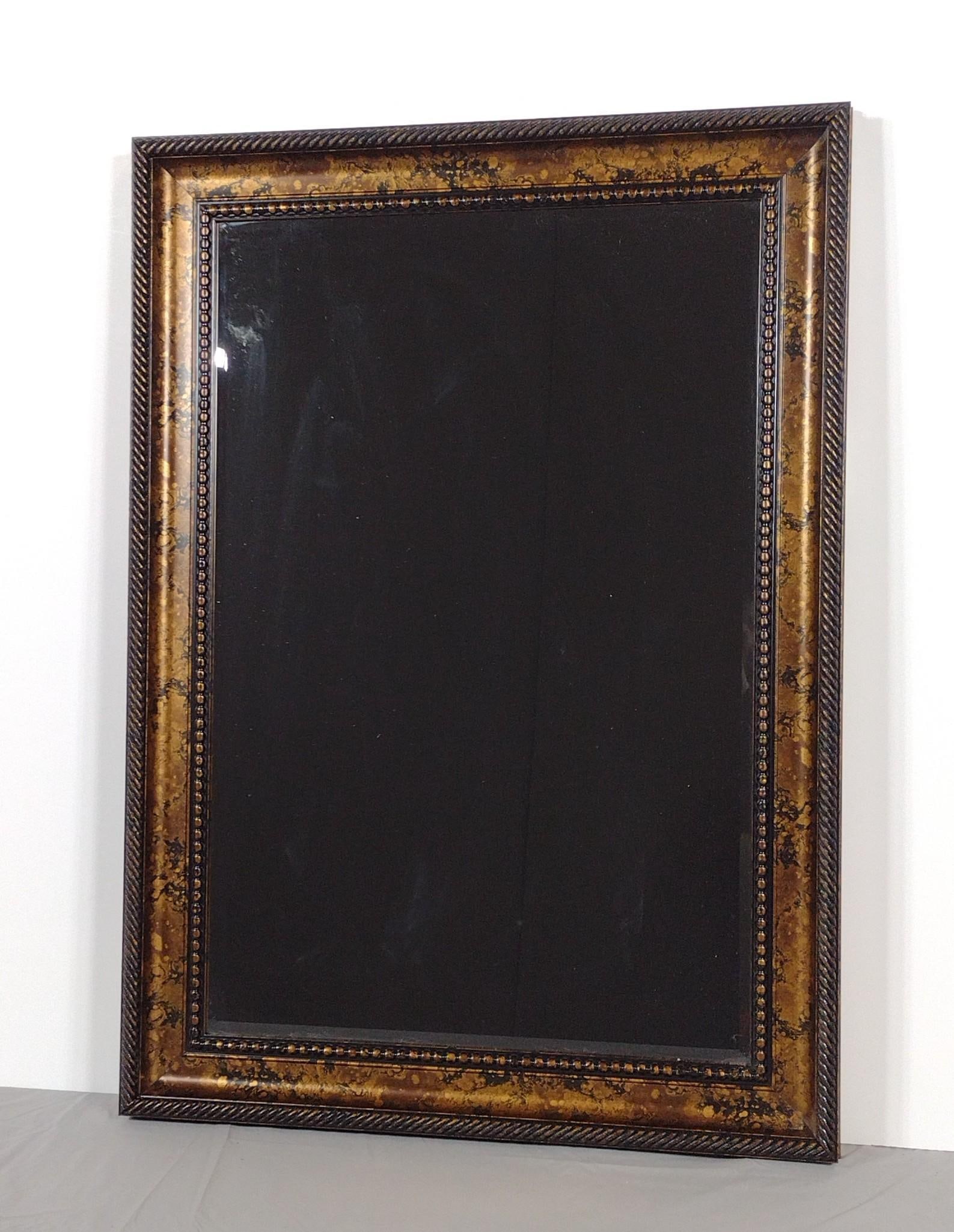 Wall Mirror: NOT ELIGIBLE FOR IN-HOUSE SHIPPING. 42" high X 30" wide.