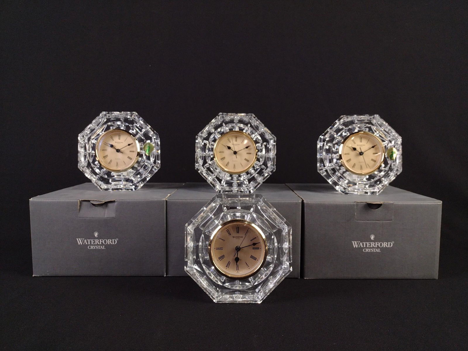 4 Waterford Clocks (1 of 7)