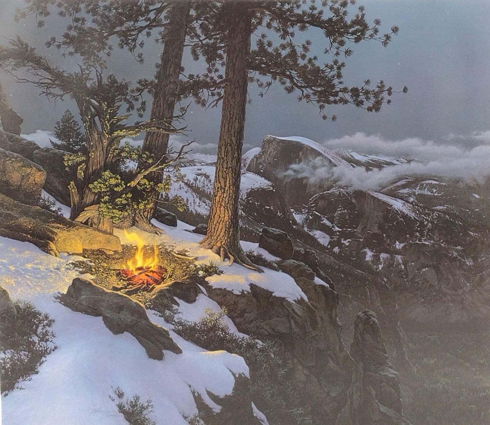 Stephen Lyman "Warmed By The View" Ltd Ed Print (1 of 5)