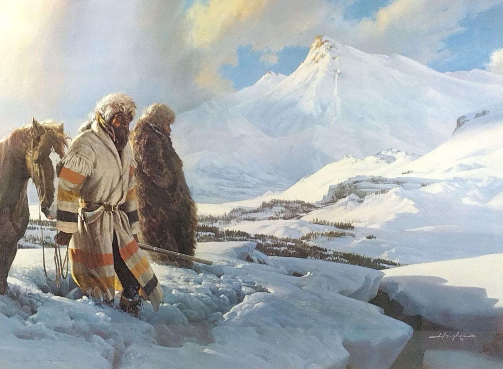 Hughes Snow Scene Ltd Ed Print (1 of 5)