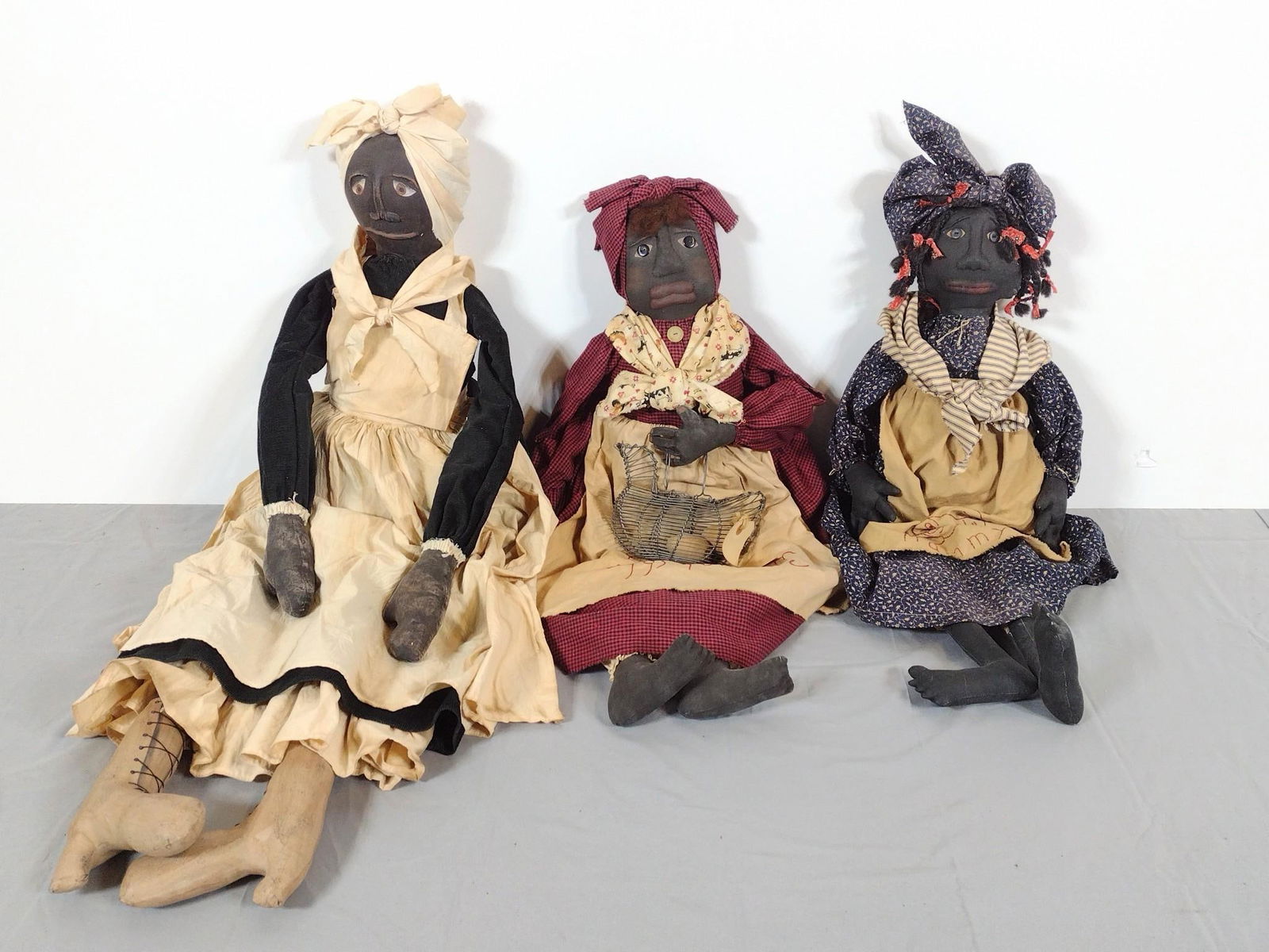 3 Black Americana Dolls (1 of 2)