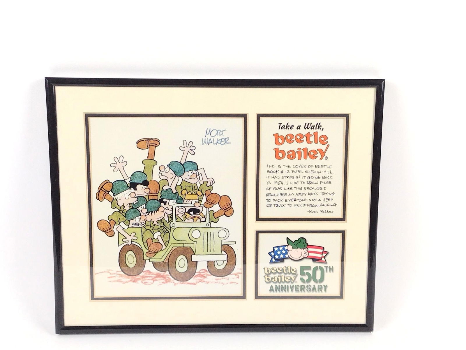 Mort Walker Beetle Bailey 50th Anniversary (1 of 3)