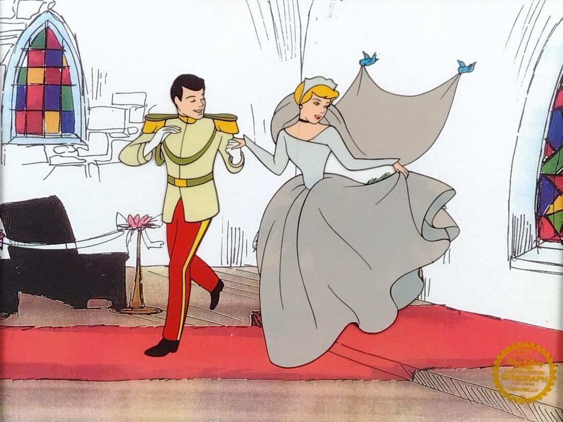 1950 Disney Ltd Ed Cinderella Serigraph (1 of 4)