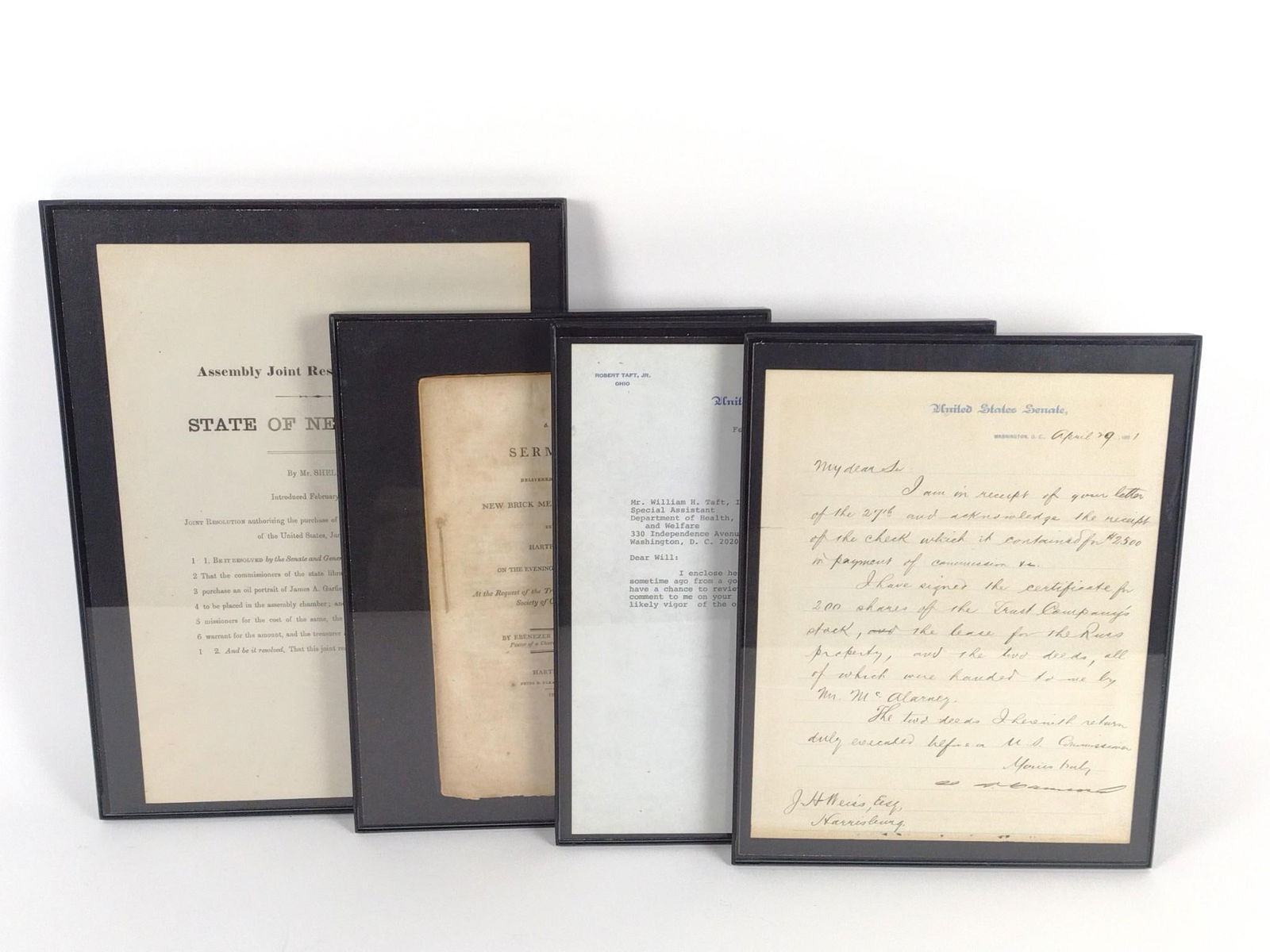 4 Pcs Political Ephemera incl Sermon (1 of 5)