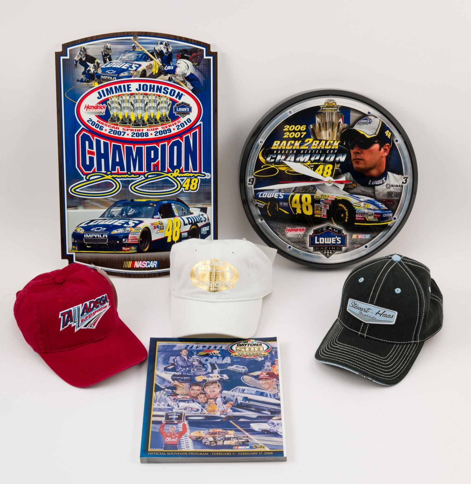 6 Pcs Nascar Memorabilia (1 of 12)