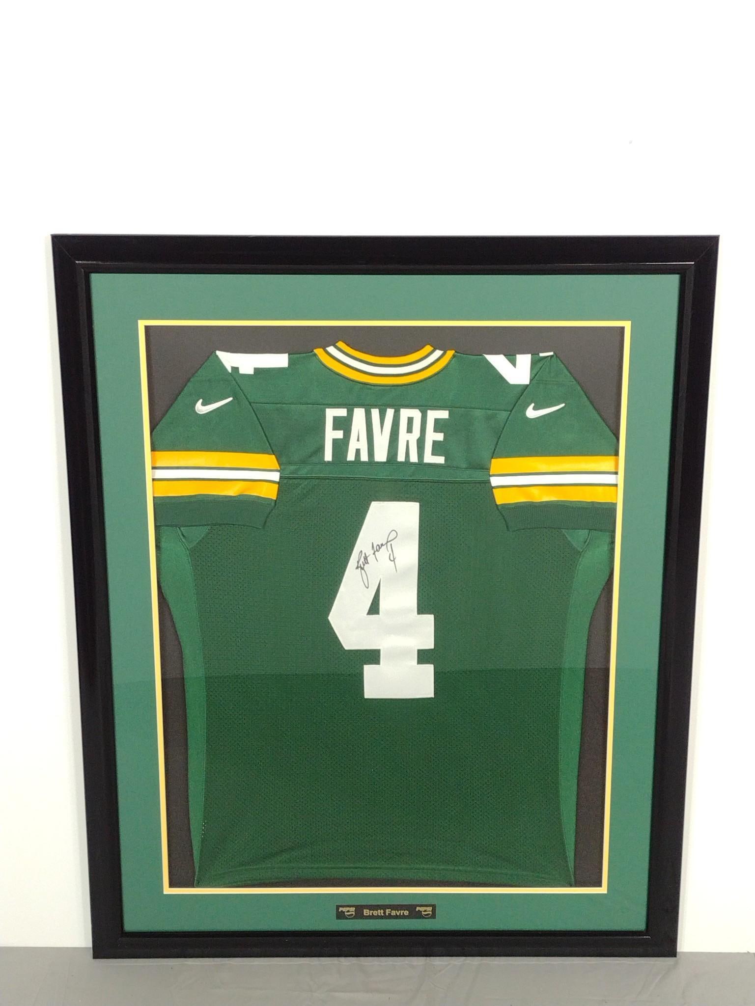Brett Farve Autographed Packers Jersey (1 of 3)
