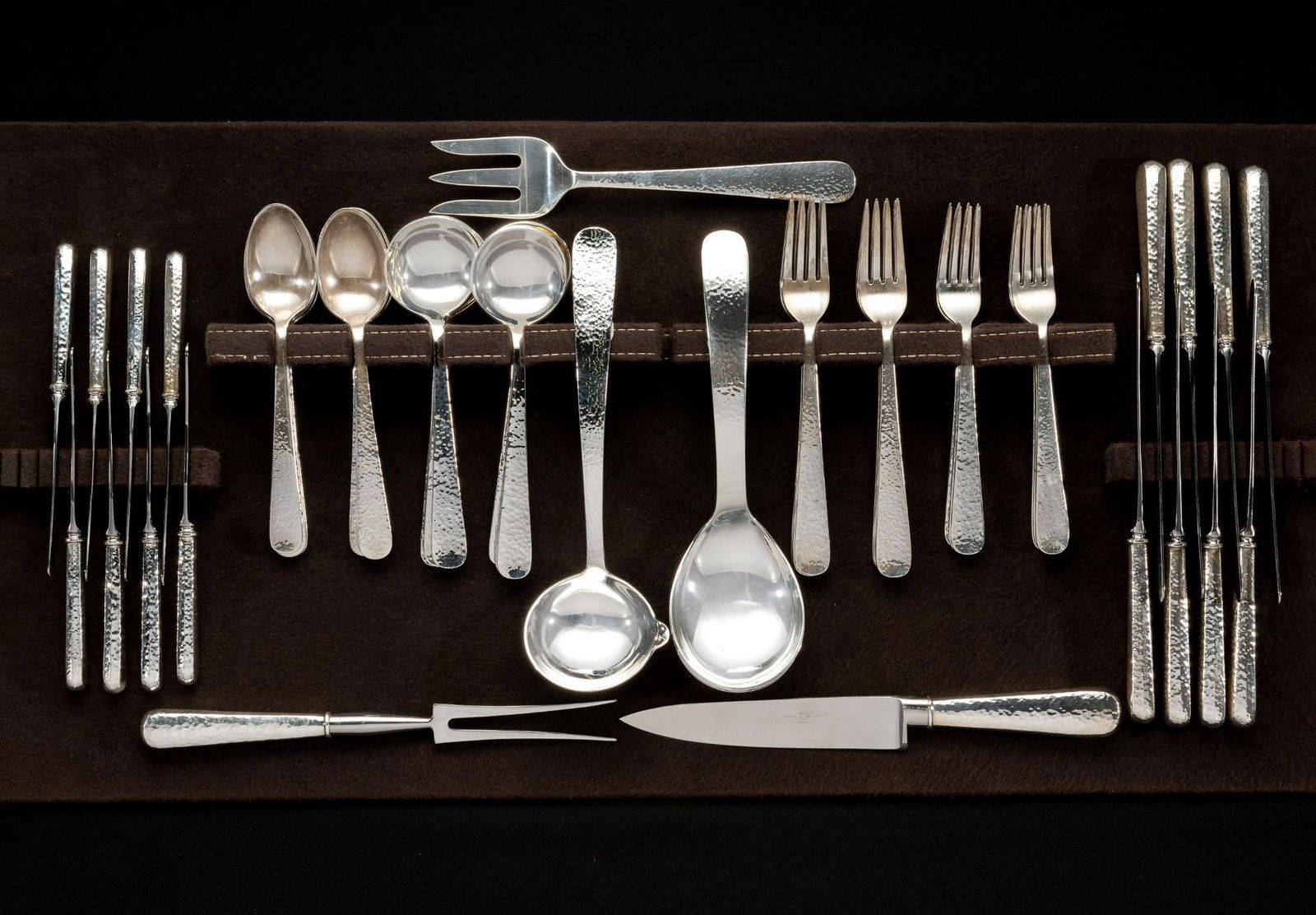 54 Piece Sterling Silver Flatware Service (1 of 6)