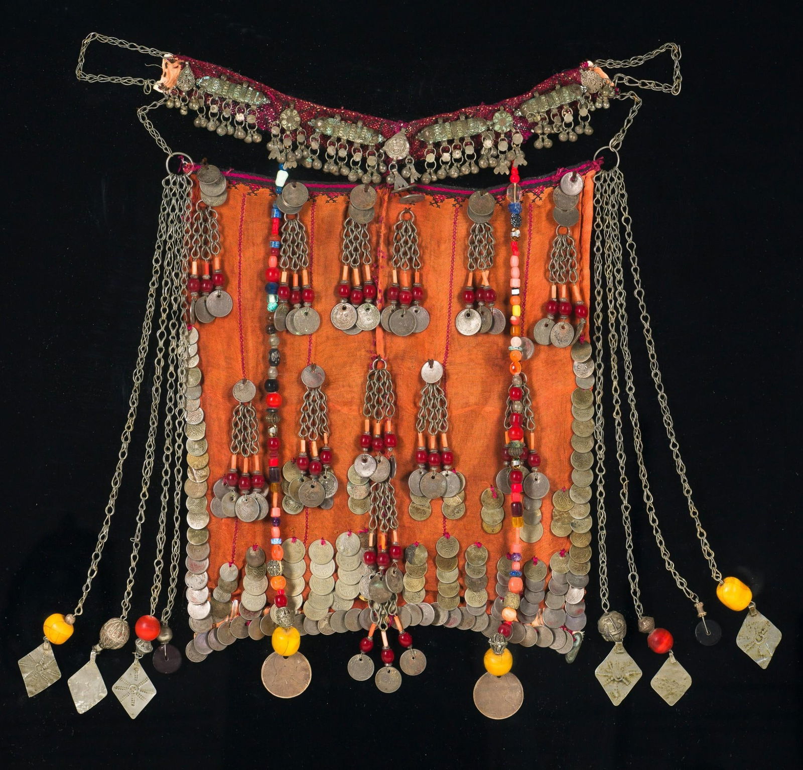 Middle Eastern Bedouin Veil, Framed (1 of 5)