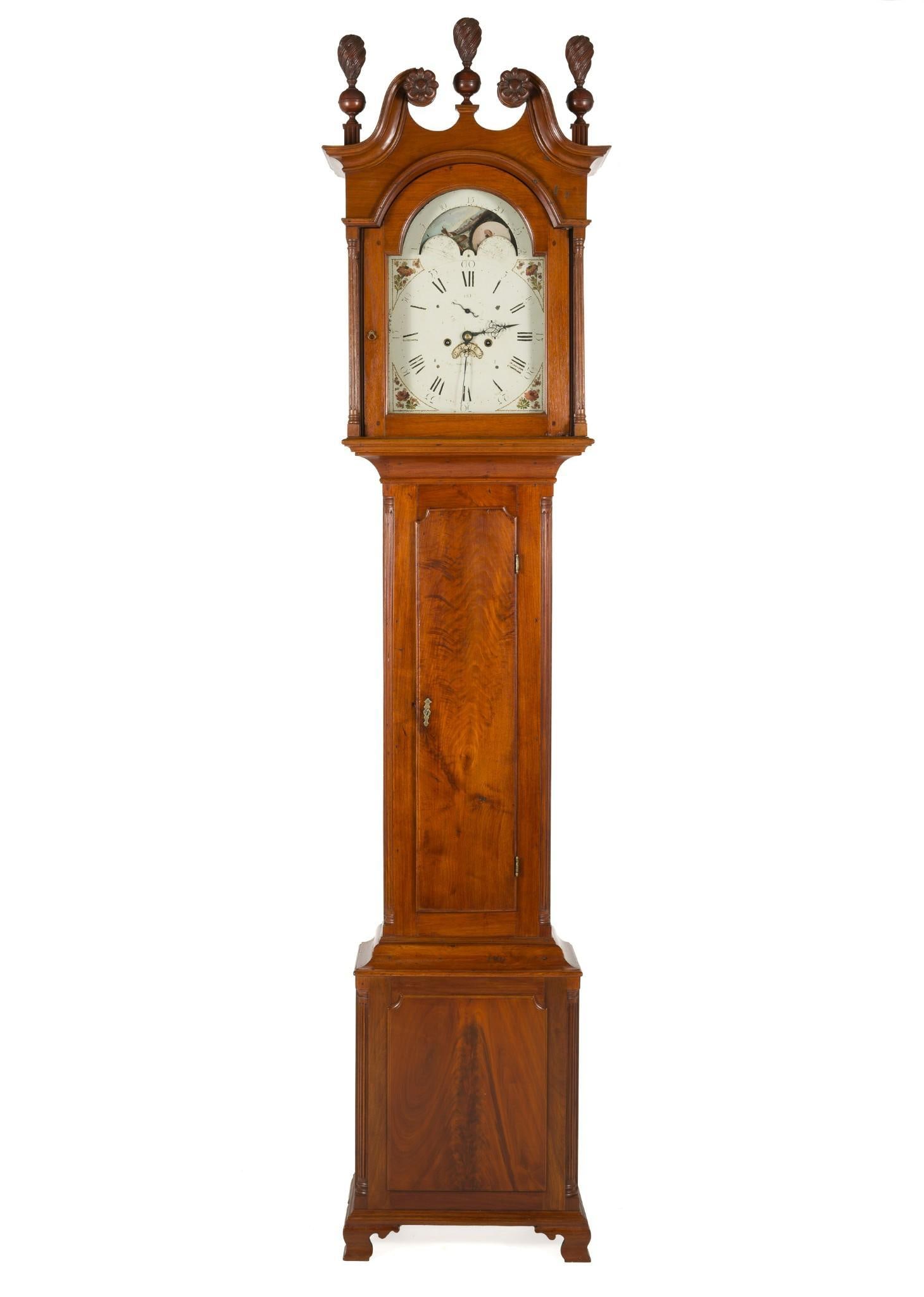 Solomon Park Pennsylvania 8-day Tall Case Clock (1 of 13)