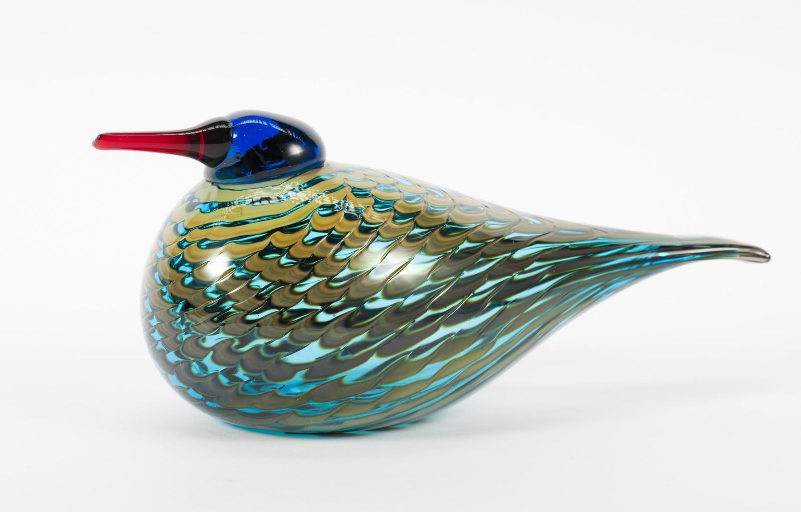 Oiva Toikka Glass Bird Red Beak (1 of 5)