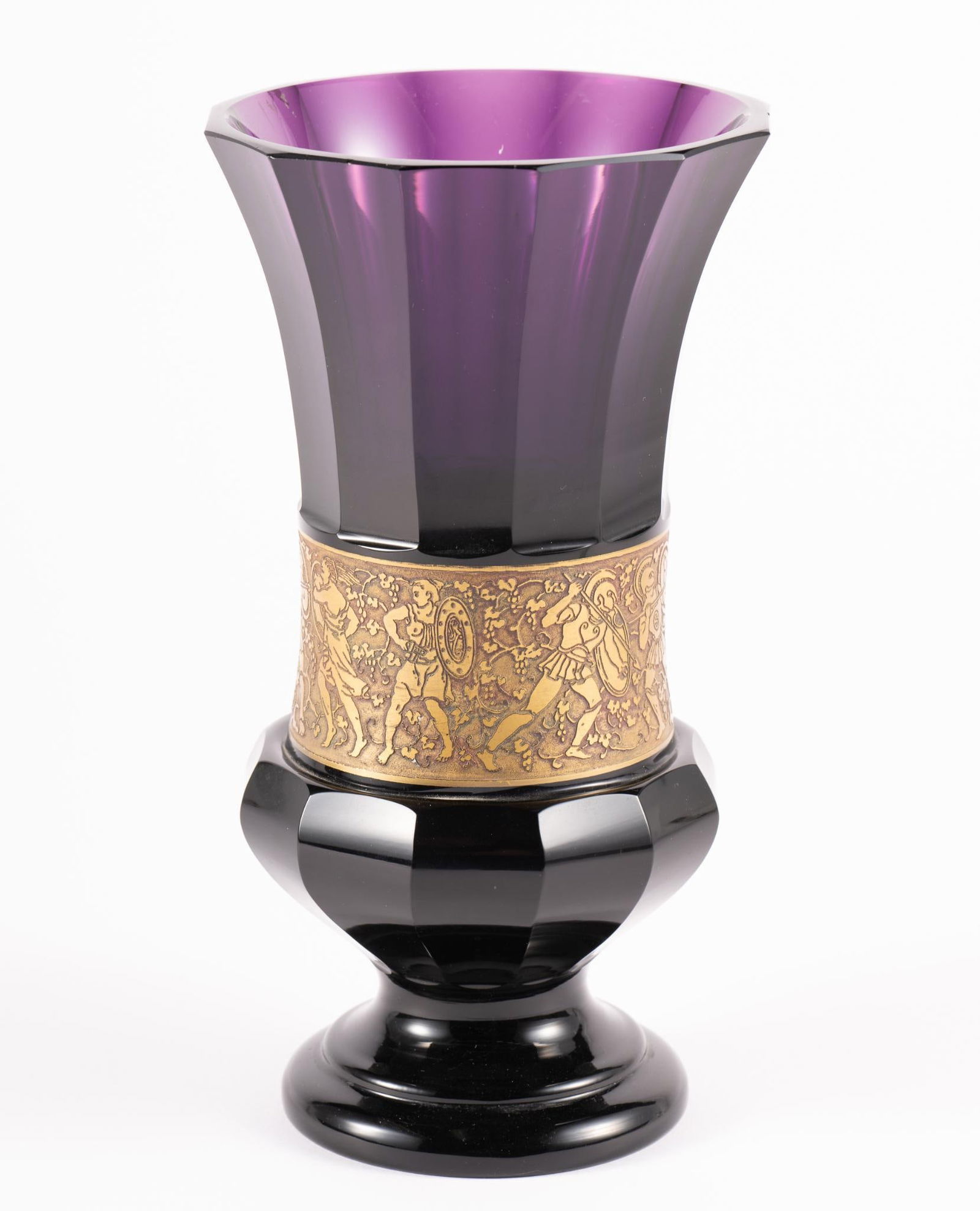 Moser Amethyst Warrior Vase (1 of 6)