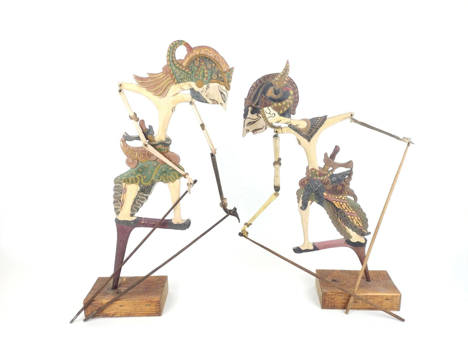 Two Indonesian Shadow Puppets (1 of 9)