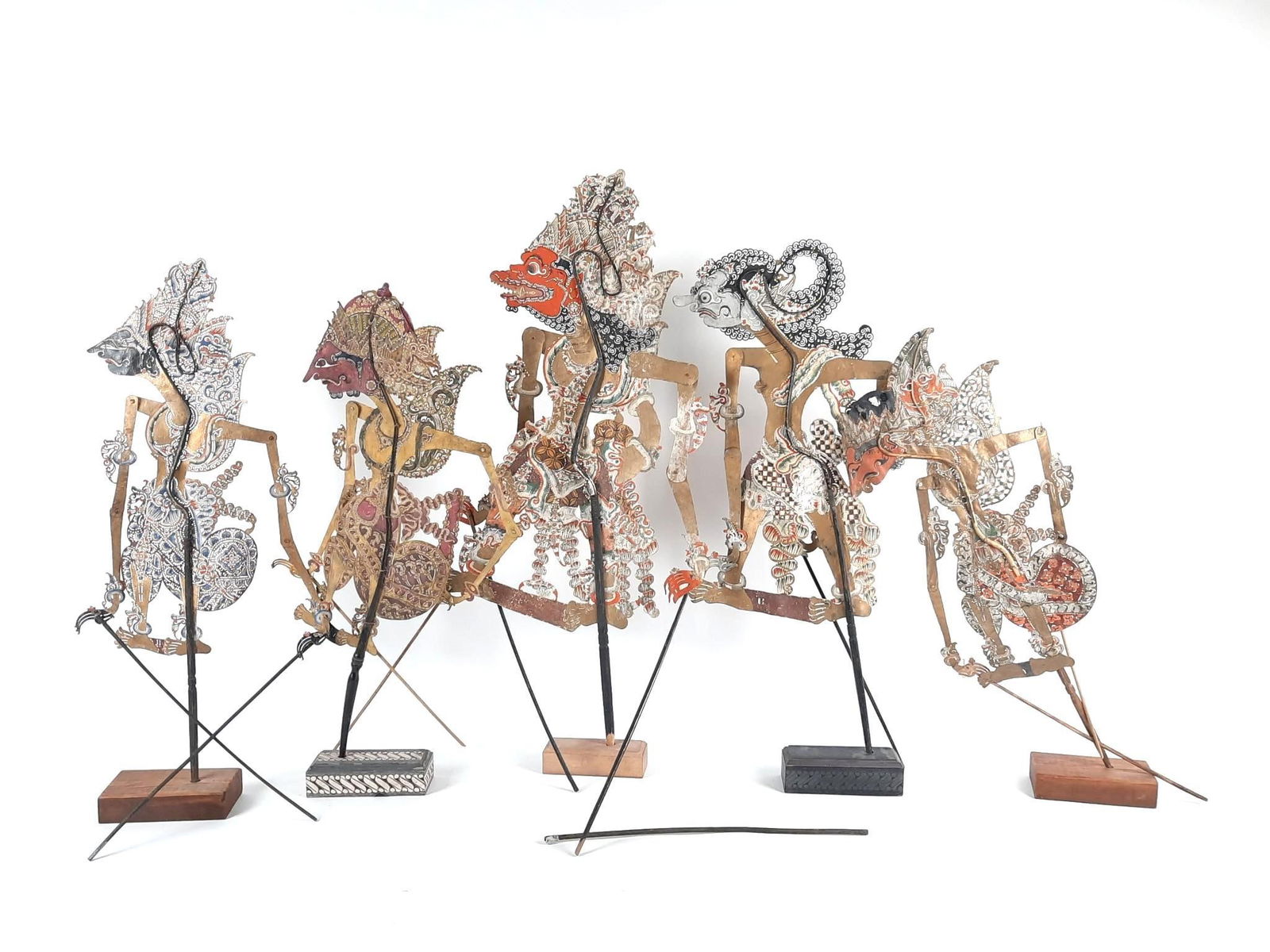 5 Indonesian Shadow Puppets (1 of 6)