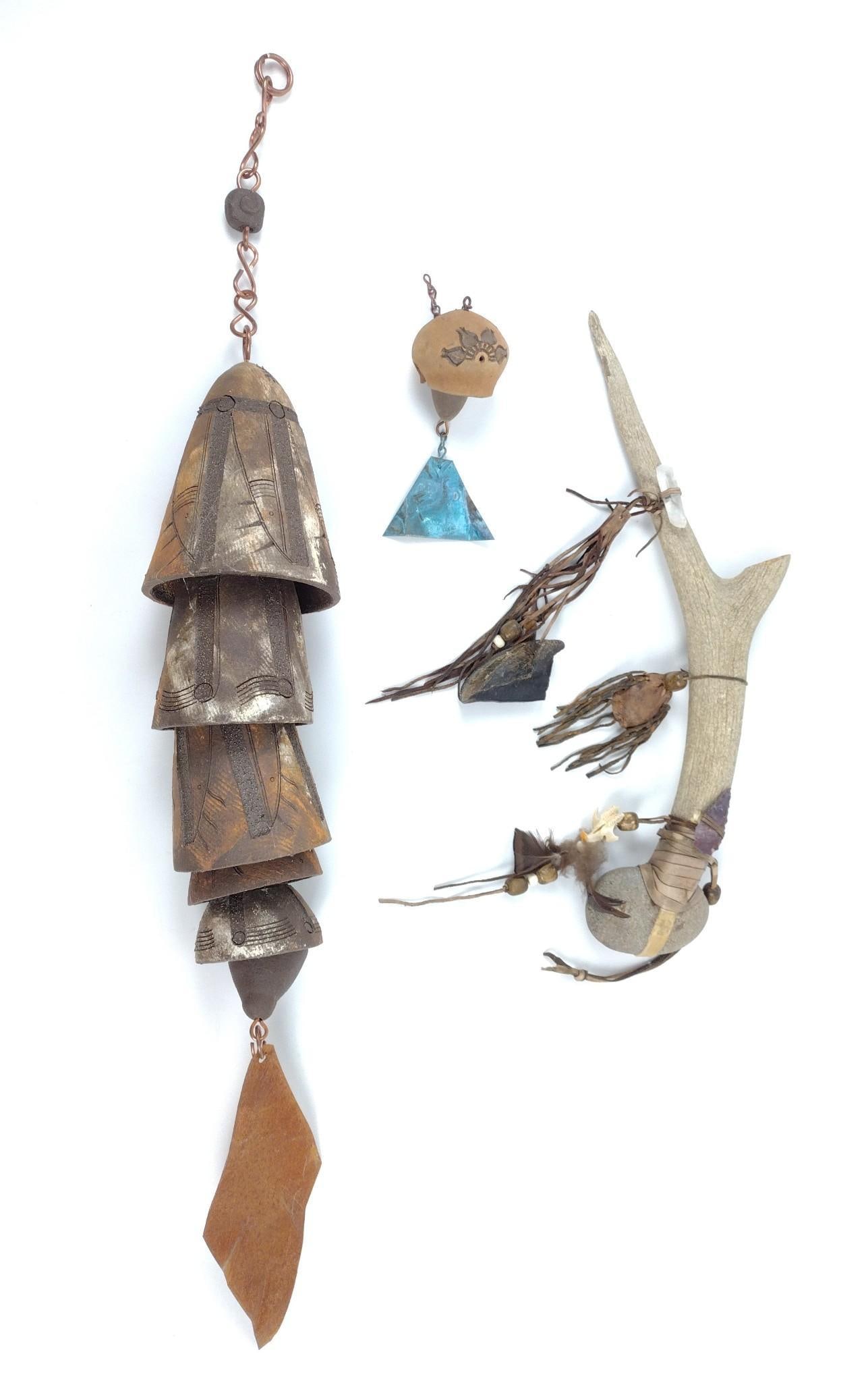 2 Windchimes and Spirit Stick (1 of 8)