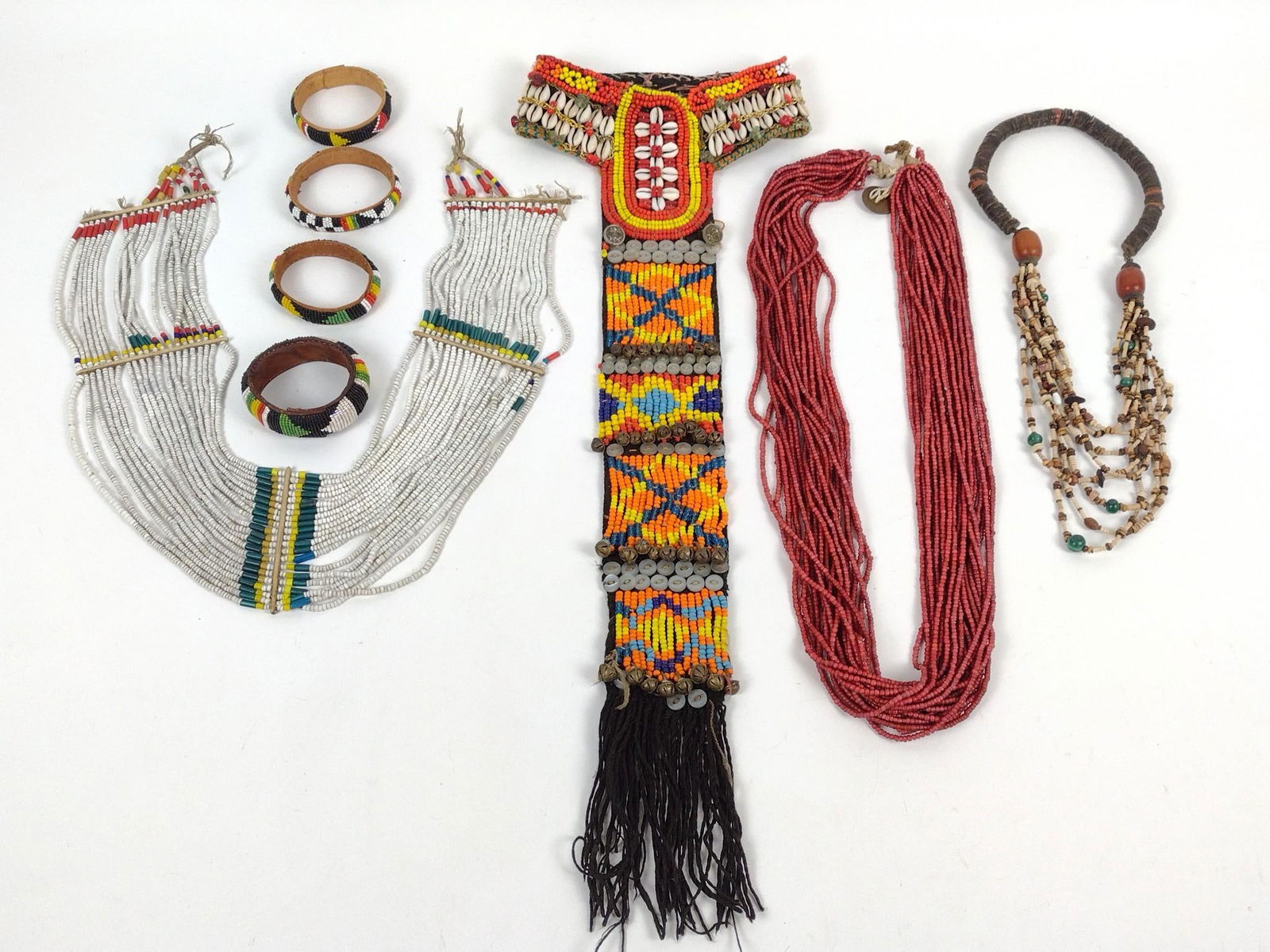 Grouping of Tribal Beaded Jewelry (1 of 9)