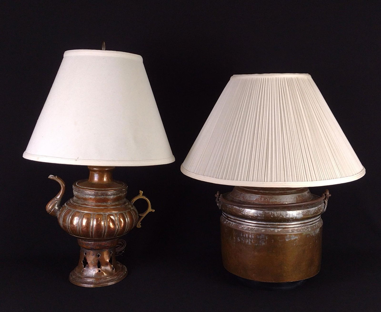 2 Metal Vessel Lamps (1 of 5)