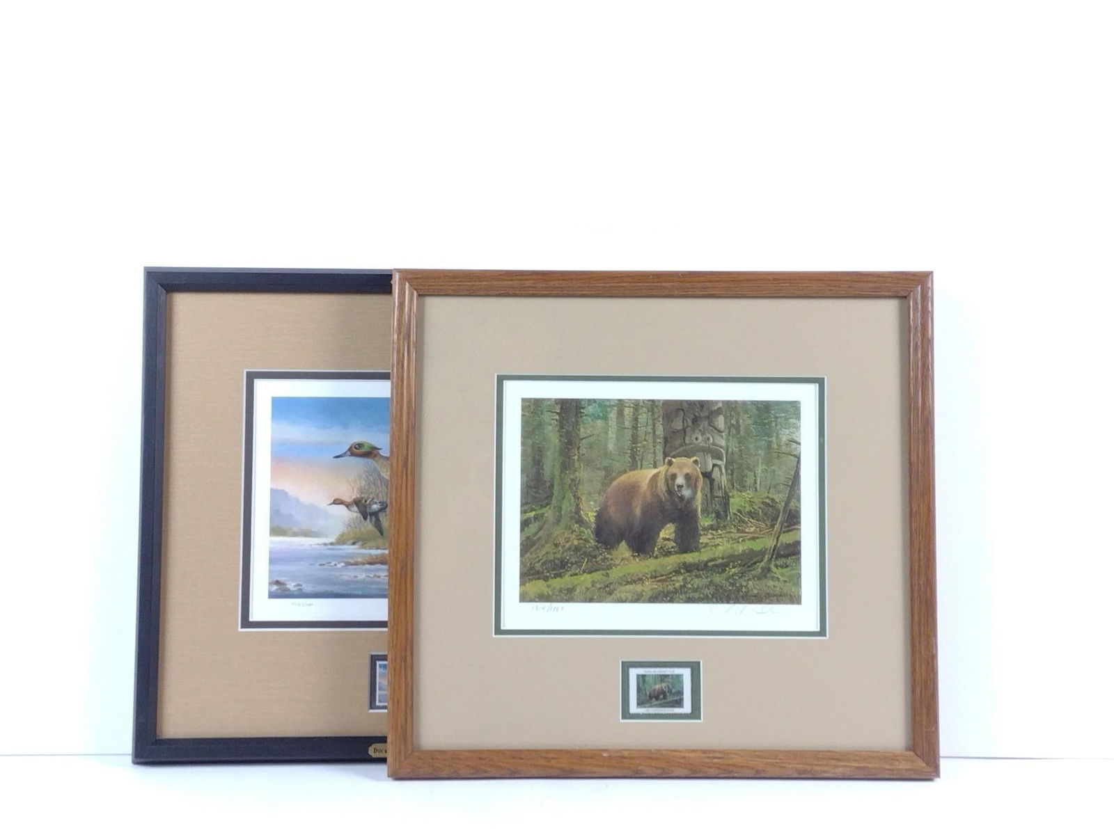 2 Ltd Ed Wildlife Stamp Prints (1 of 9)