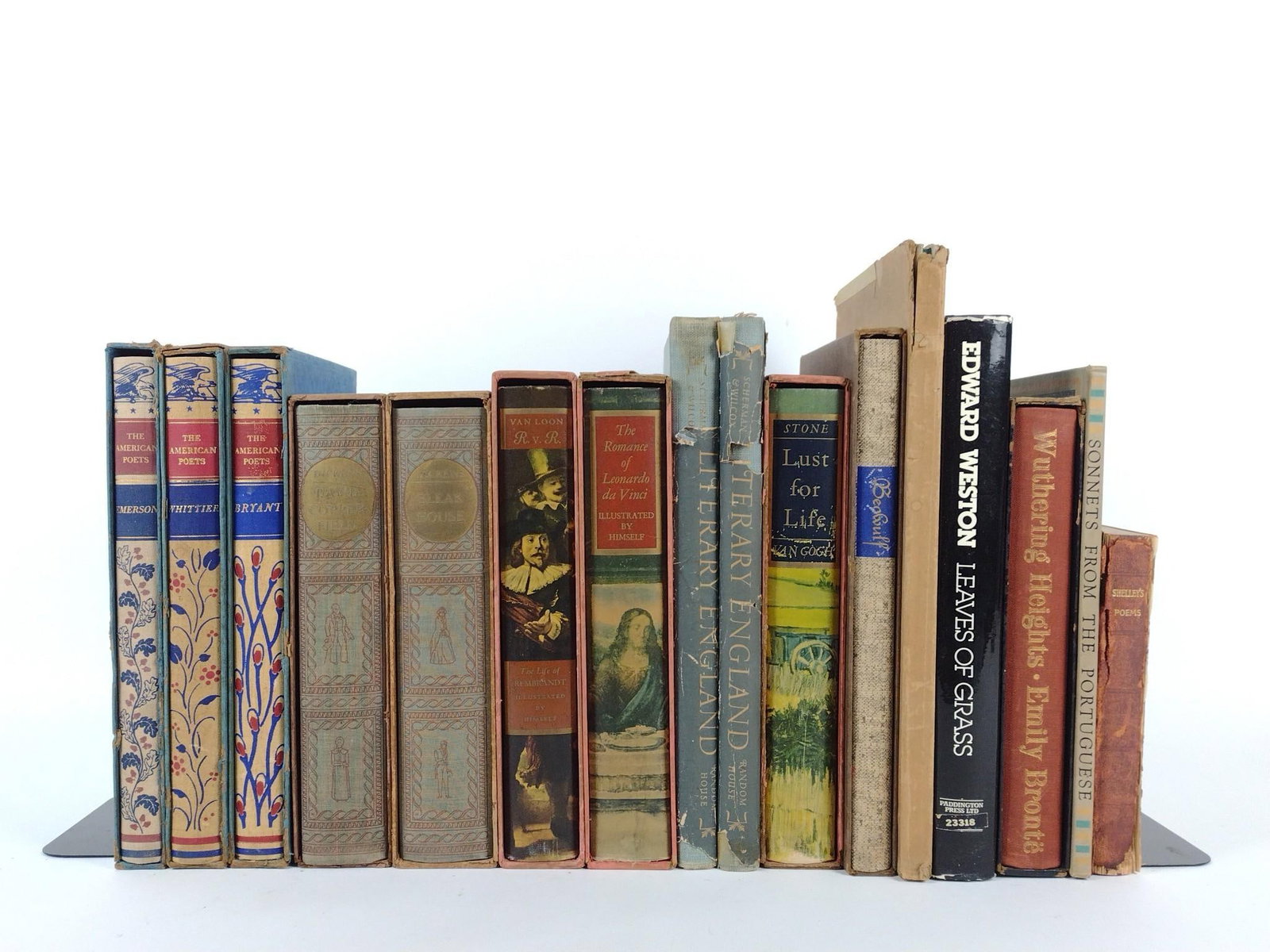 16 Books Including The American Poets: Also includes Lust For Life, Beowulf, Leaves Of Grass and more