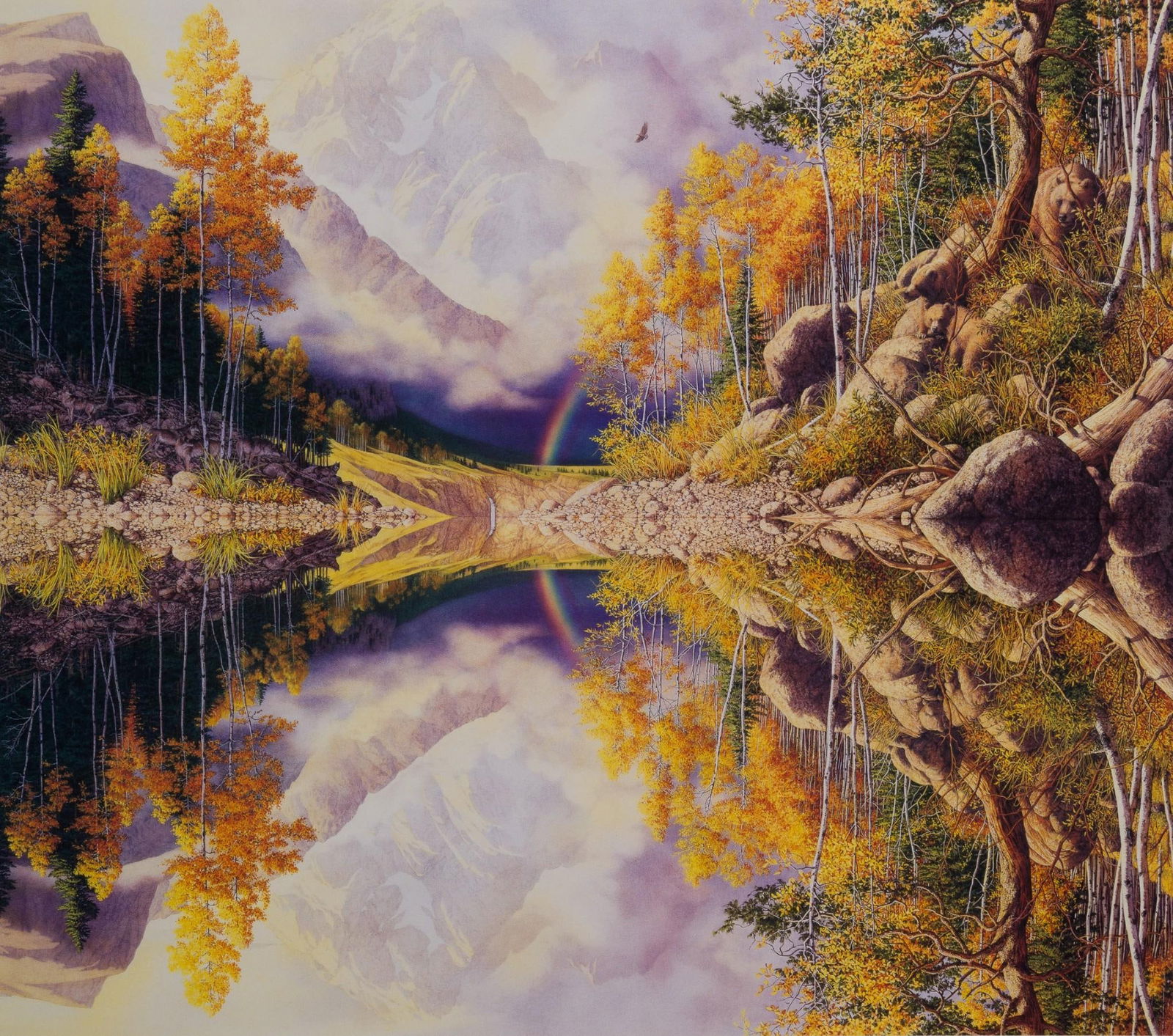 Bev Doolittle "Preserve the Beauty" Embossed Print (1 of 5)