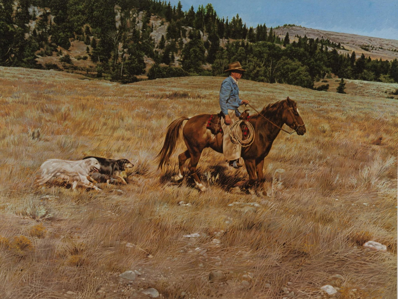 Paul Calle "Almost Home" Ltd Ed Print (1 of 5)