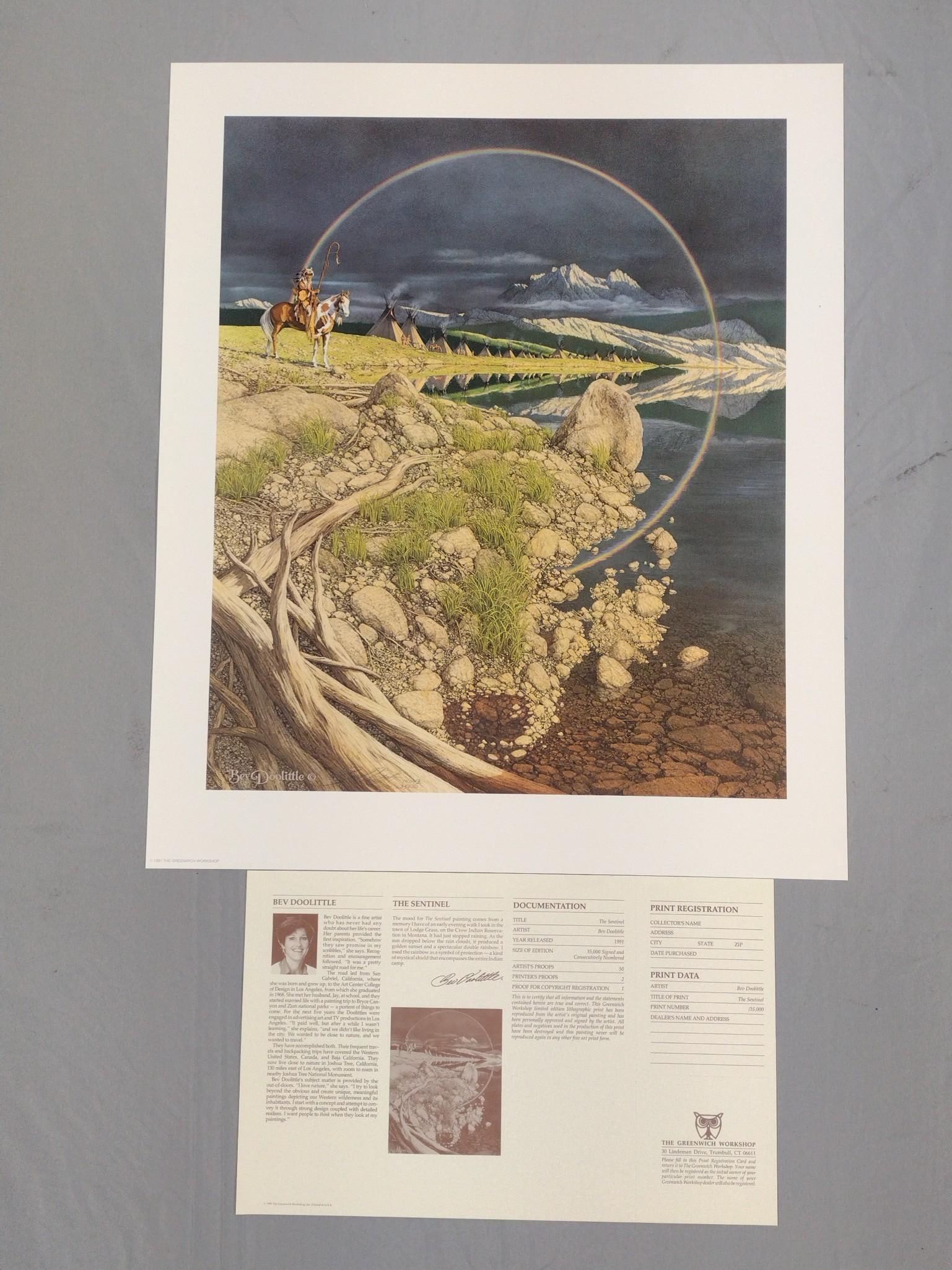 Bev Doolittle "The Sentinel" Ltd Ed Print (1 of 3)