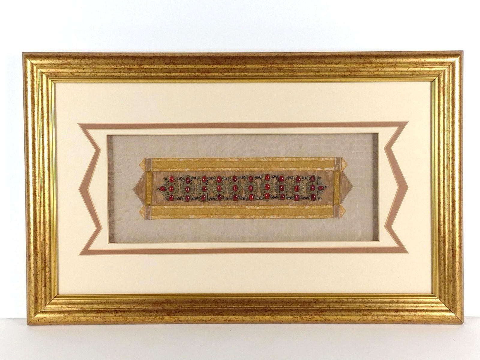 Middle Eastern Cuff Bracelet in Shadow Box Frame (1 of 3)