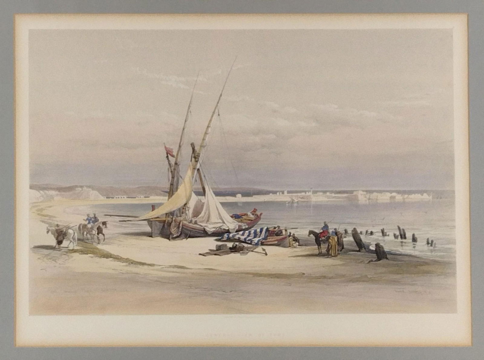 David Roberts "General View of Tyre" Print (1 of 6)