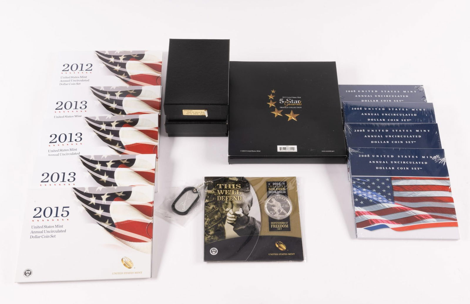 American Eagles Silver U.S. Mint Sets and Other Silver (1 of 7)