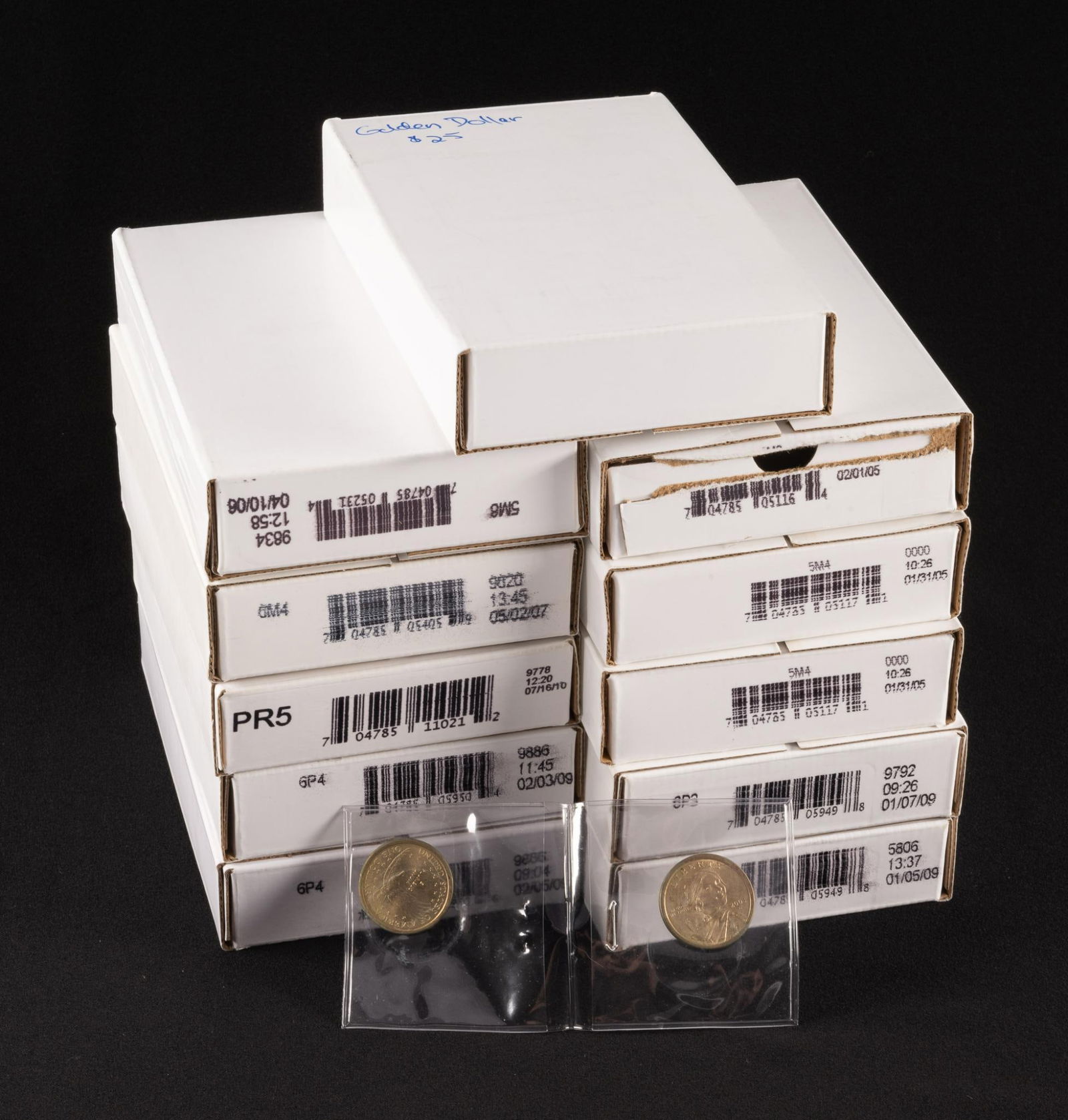 11 Boxed Rolls Sacawea Native American Dollars (1 of 1)