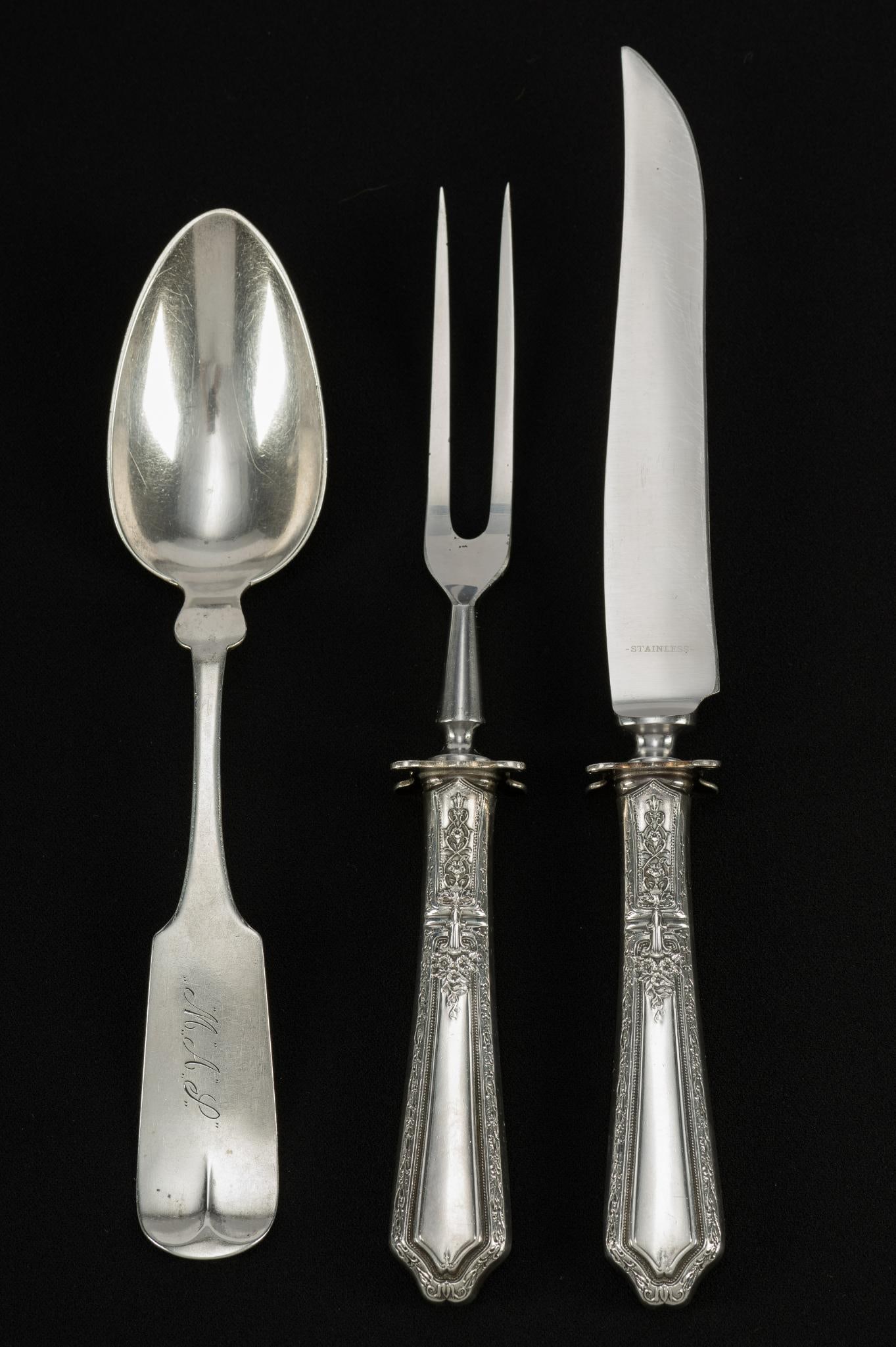 3 Sterling Silver Serving Pieces (1 of 4)